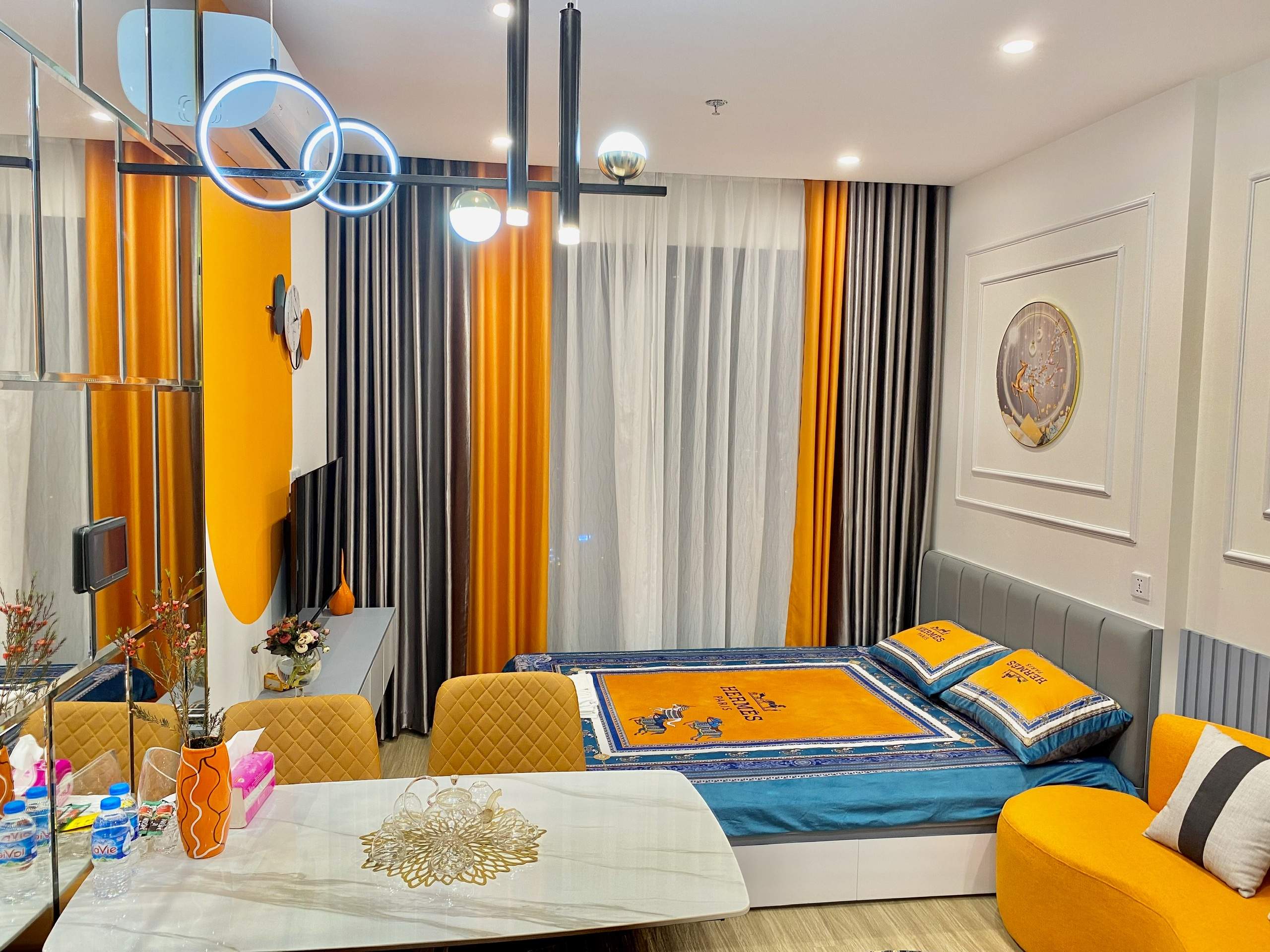Studio 1 Ngủ Vinhomes Smartcity Căn hộ dịch vụ Homestay Cam Vip (Z09